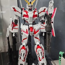 Bandai PG Unicorn Mobile Suit Model Kit Red Version