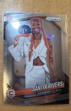 2025 Panini Prizm WNBA - Rookie Variation Saniya Rivers #150 (RC)