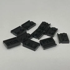Lego 32028 Black Replacement Parts Pieces Lot of 10