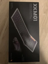 ProtoArc XKM01 Foldable Wireless Keyboard and Mouse Combo Portable Set