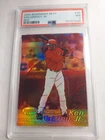 KEN GRIFFEY JR 2002 30  BOWMANS Bowman's Bowman BEST RED REFRACTOR  /200 PSA 7