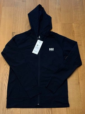 Helly Hansen Full-Zip Hoodie Rashguard Large Unused Navy