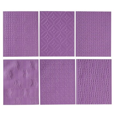 Prägeschablone Hintergrund Grafiken Embossing Folder Efco