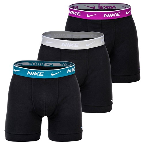 NIKE Herren Boxer Shorts, 3er Pack - Boxers, Cotton Stretch, einfarbig - Bild 8 von 46