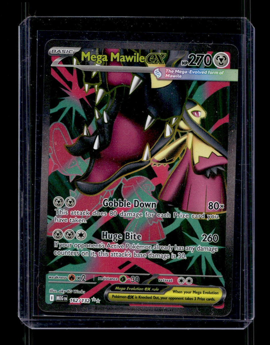 Pokemon Mega Mawile ex - 162/132 - ME01: Mega Evolution (MEG) | eBay