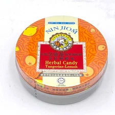 Nin Jiom Herbal Candy -Tangerine Lemon 60g京都念慈菴枇杷潤喉糖-金桔檸檬味