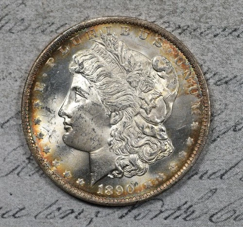 1890-O Morgan Dollar Mint State Nice MS! #2FJG