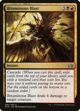 [MTG] Bituminous Blast (083) (PCA) NM