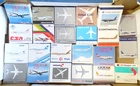 Schabak 1/600 Airbus Airlines Airplane Lot of 23