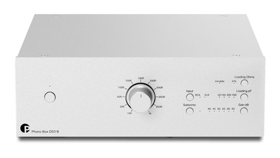 Pro-Ject Phono Box DS3 B MM/MC Phono-Vorverstärker,  silber (UVP:599,-  )