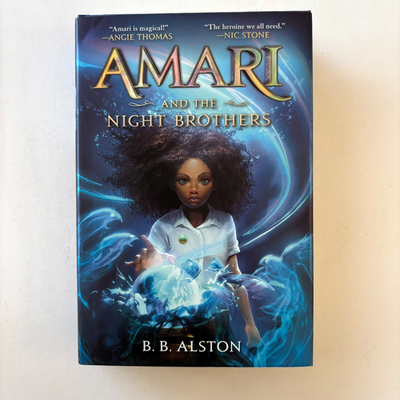 #ad SIGNED Amari and the Night Brothers by B.B. Alston Signed FIRST EDITION $19.95
