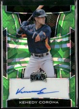 Kenedy Corona 2025 Leaf Metal #BA-KC2 Autograph Auto Crystal Green #/6