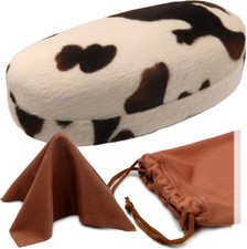 Hard Sunglasses case - Women Glasses Case Holder - Large Durable Eyeglass Case H