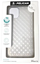 Pelican ROGUE Case for Apple iPhone 11 / XR Military Grade TPU CLEAR - NEW