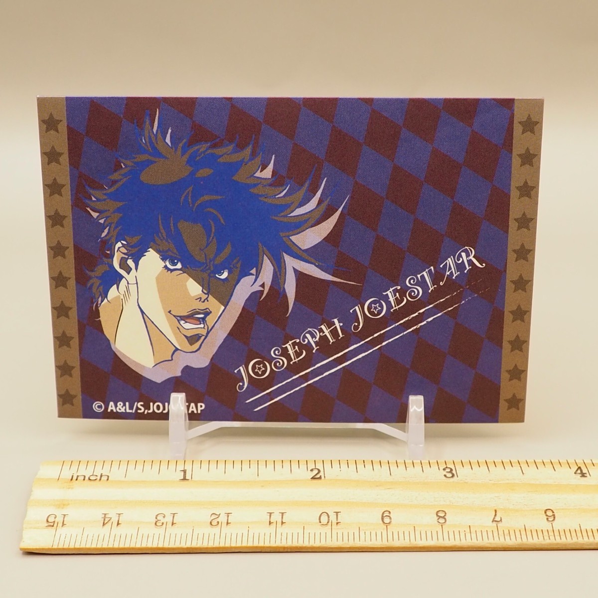 Josef Joestar Jojo's Bizarre Adventure Mini Envelope Set Anime