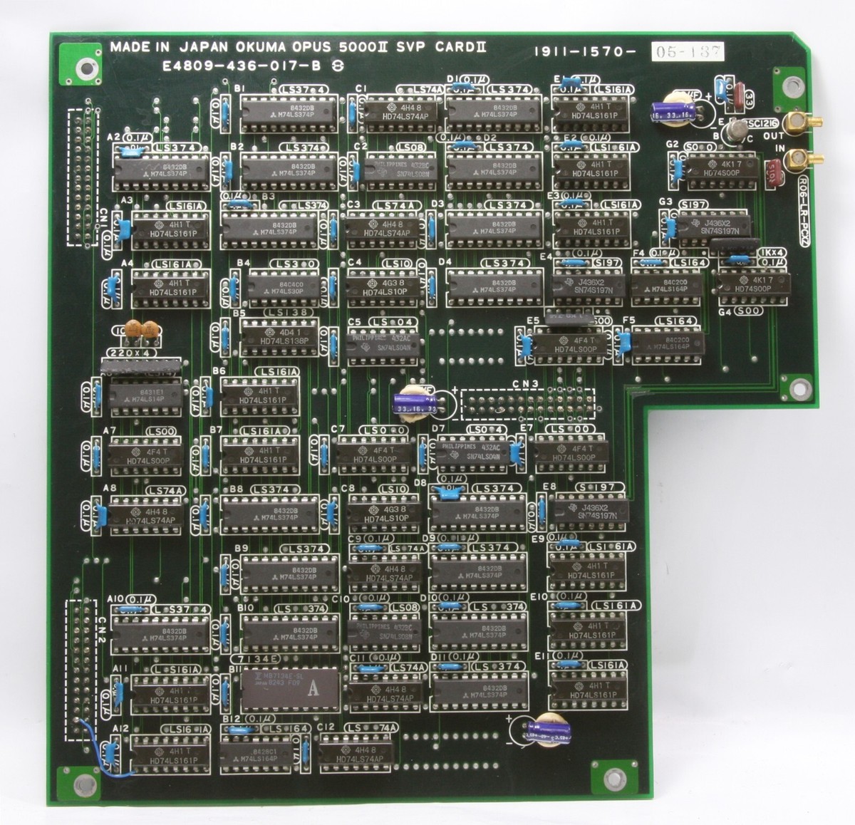 Okuma Circuit Board E4809-436-017-B OPUS5000 II SVP CARD II | eBay