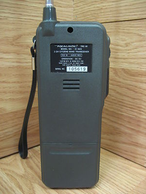 Vintage Realistic (TRC-91) 300W 3-Channel Walkie-Talkie (21