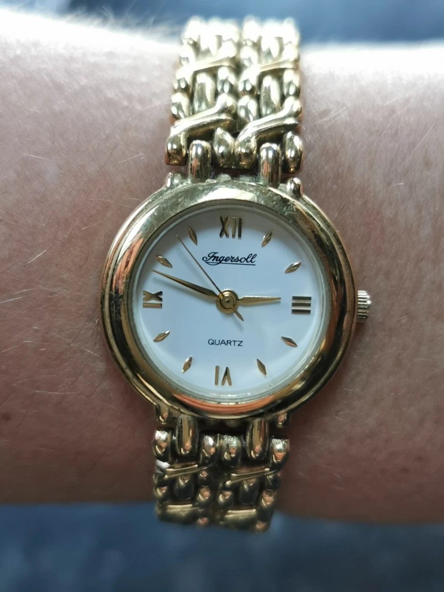 Ingersoll gold hotsell watch