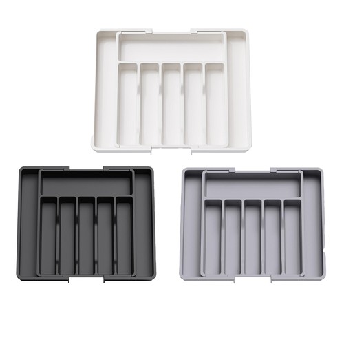 Expandable Utensil Tray Silverware Kitchen Drawer Organizer Multipurpose Storage