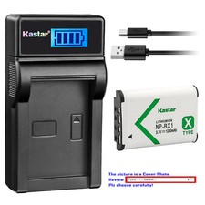 Kastar Battery LCD Charger for Sony NP-BX1 BC-CSXB Sony Cyber-shot DSC-HX90V