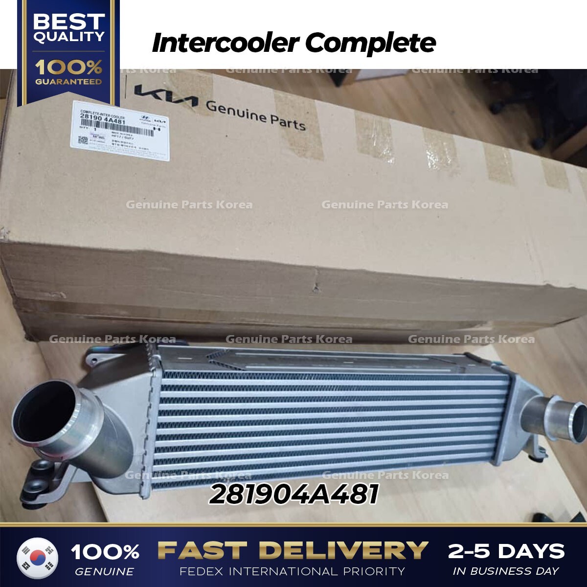 ⭐Genuine⭐ Intercooler Complete 281904A481 for Hyundai H1 Grand