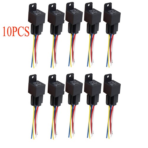 NEW 5-PIN 40/30 AMP 12V DC Waterproof Automotive SPDT Relay Kit pack - Picture 13 of 13
