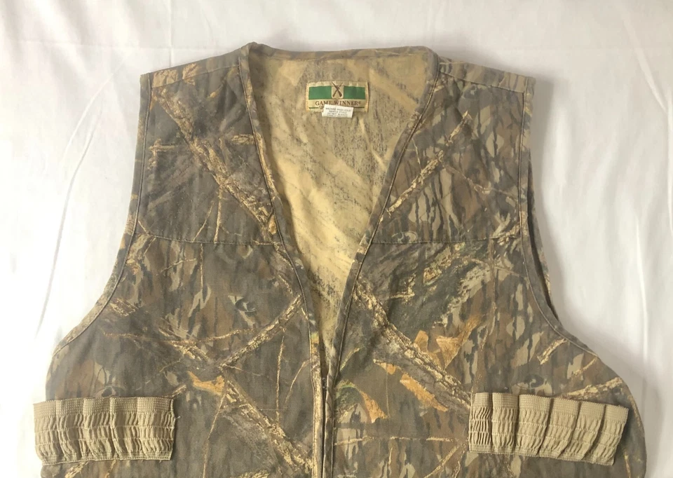 Game Winner Sportswear Camo Hunting Shell Holder Game Pouch Vest Mens XL 2XL - Image 3 of 4