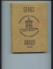 UNUSED 1954 "BABY CALENDAR" SIGNED BY CONSTANCE BANNISTER SEARS, ROEBUCK AWARD