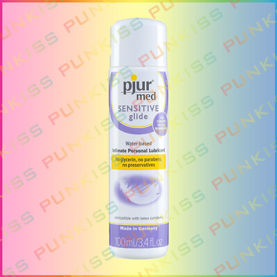Pjur Med SENSITIVE Glide Water Based Lubricant Long Lasting Paraben Free Lube