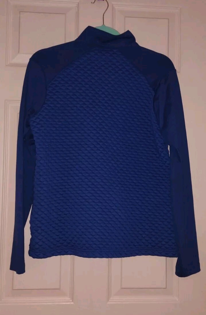 Antigua Blue Large Polyester Fall/Spring Jacket - image 5