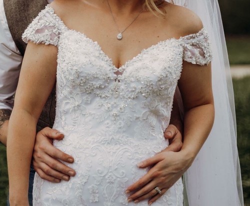 AURA - MARTIN THORNBURG FOR MON CHERI BRIDAL GOWN 116201 - Picture 12 of 12