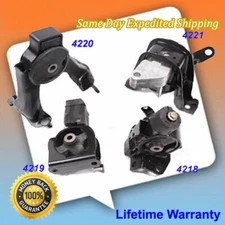 MotorKing For 03-08 Toyota Matrix 1.8L XR Base FWD Engine Motor Trans Mount Set