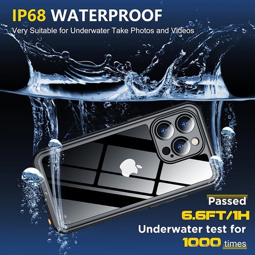 For Apple iPhone 16 15 Pro Max/Plus Case Waterproof Shockproof Heavy Duty Cover - Picture 3 of 27