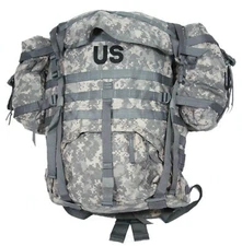 USGI MOLLE II ACU Large Rucksack COMPLETE Field Pack w/Sustainment-FREE GEAR