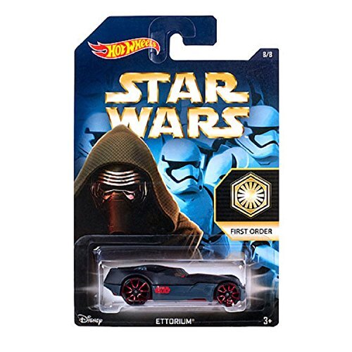 Hot Wheels, 2015 Star Wars, Exclusive First Order Ettorium [Kylo Ren] Die-Cast 