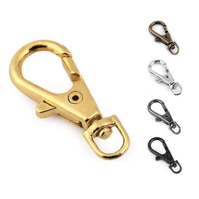 Karabiner 4mm Gold, Silber, Altmessing, schwarz - 5 / 10 Stk. - Bild 1 von 4