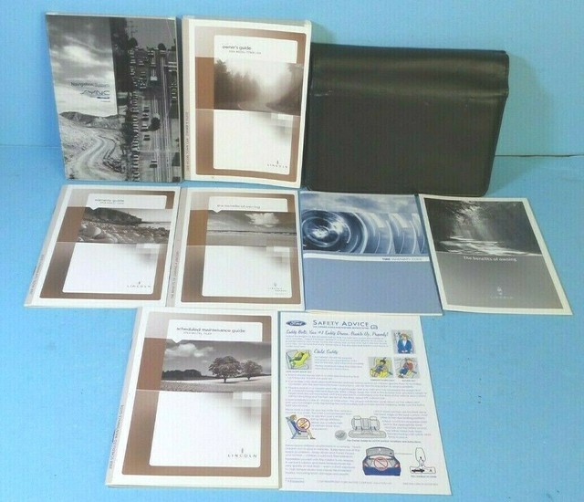 08 2008 Lincoln Town Car owners manual with Navigation | eBay