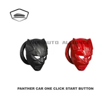 Panther Car One Click Start Button Car Engine Start Stop Lever Starter Cover