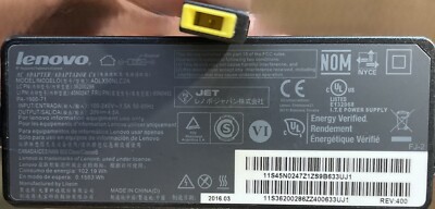 Lenovo 90W Slim Tip Ac Adapter ( 0B46994, ADLX90NLC2A, Original Packaging )
