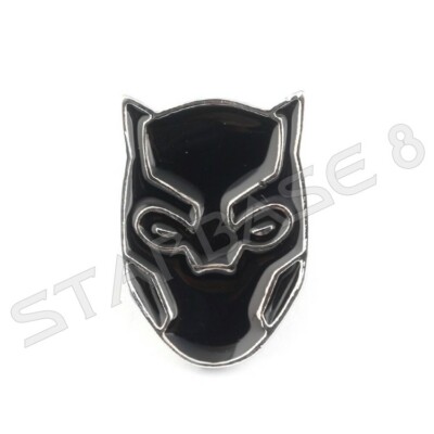 BLACK PANTHER MASKE MINI PIN ANSTECKER - AVENGERS T'CHALLA  WAKANDA FOREVER