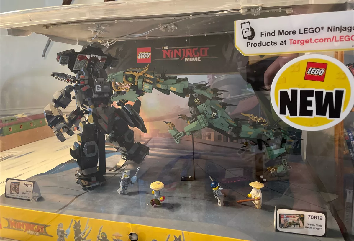 LEGO NINJAGO STORE DISPLAY Sets 70612 70613 Lights Work eBay