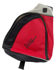 Coca Cola Sling Shoulder Backpack Compartment Inside Headphone Cord Hole Nice