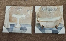 Set of 2 - 12 X 12 Wall Art - New in Box