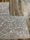 Vintage Allume Handprints Fabric 1973 Mid Century Modern Wall Art Floral Flower — photo 5