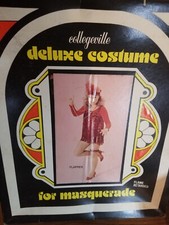 Kostium damski klapki vintage