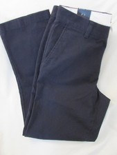 Men's "Chaps" Size 32x30, Navy Blue, Classic Straight, Flat Front, Chino Pants