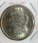 ⚡️⚡️1921 US MORGAN DOLLAR, UNC ⭐SILVER COIN⭐ COMBINED SHIPPING!