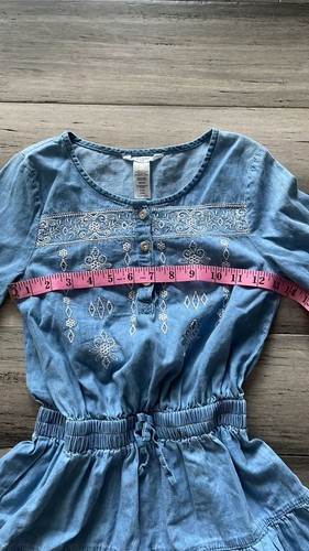 Guess Kids Girl’s Size M Jean Dress - Picture 7 of 9