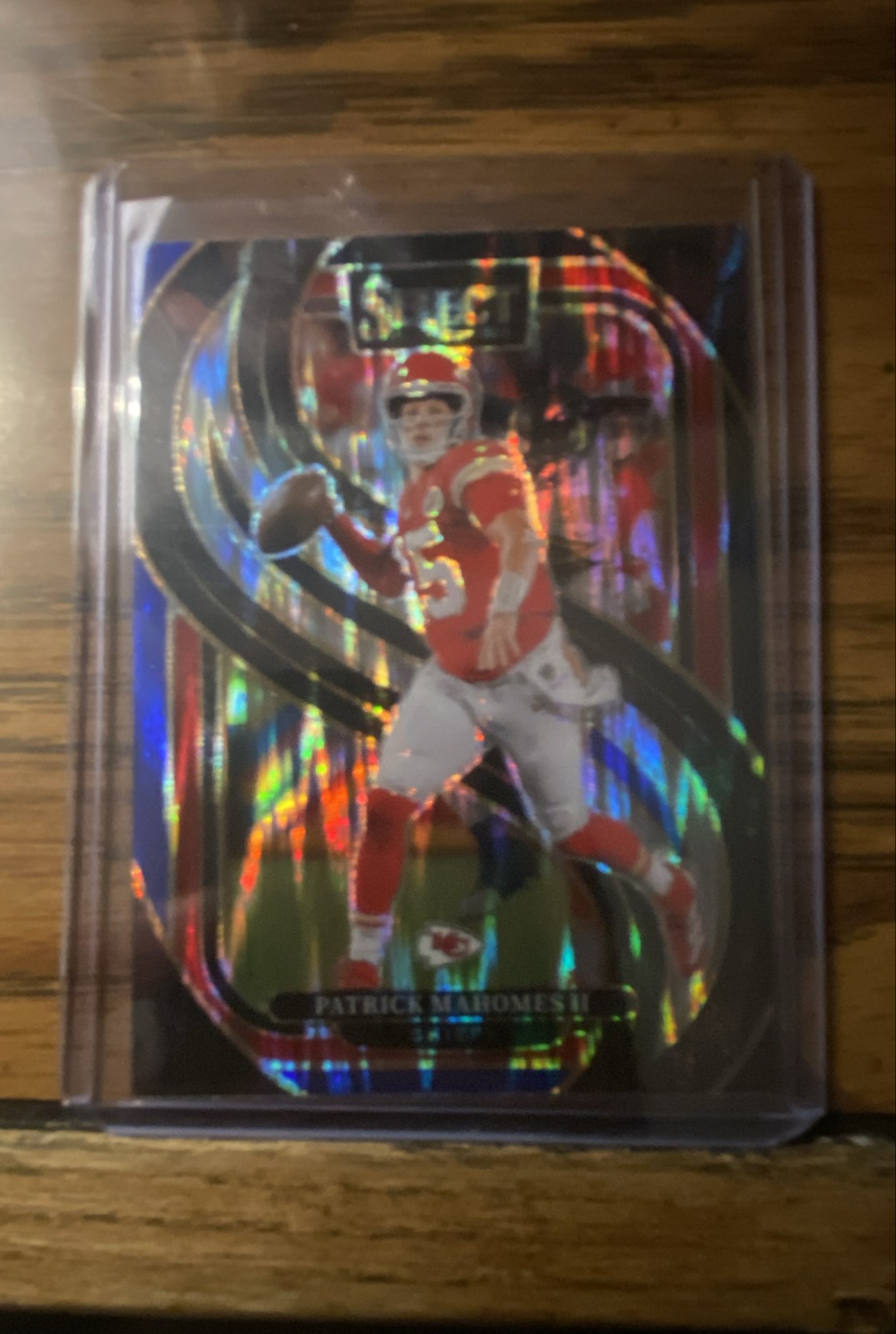 2024 Panini Select - Premier Level Patrick Mahomes II #120 Tri-Color Prizm /249