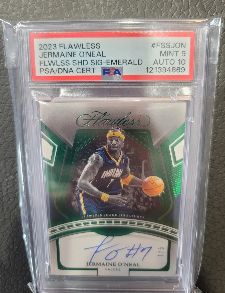 Jermaine O'Neal Basketball Autographed Sports Trading Cards